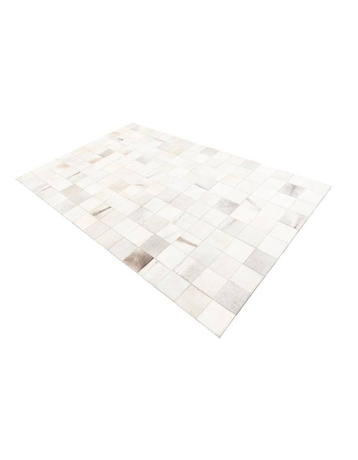 Detail image of  5' x 7' 10 Cowhide Leather Rug