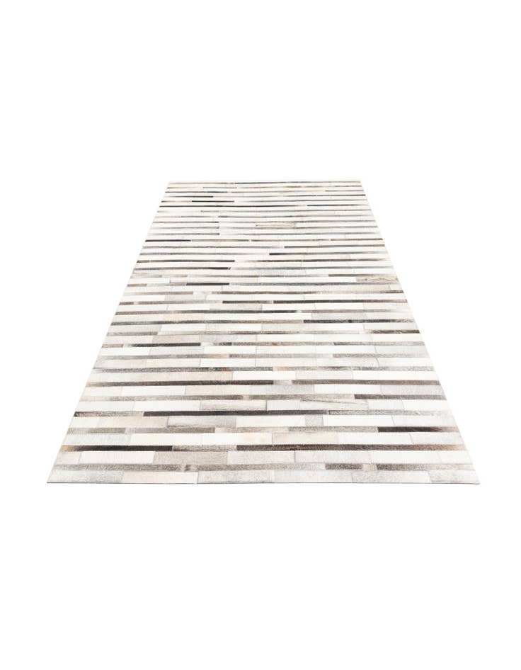 Detail image of  5' x 8' Cowhide Leather Rug