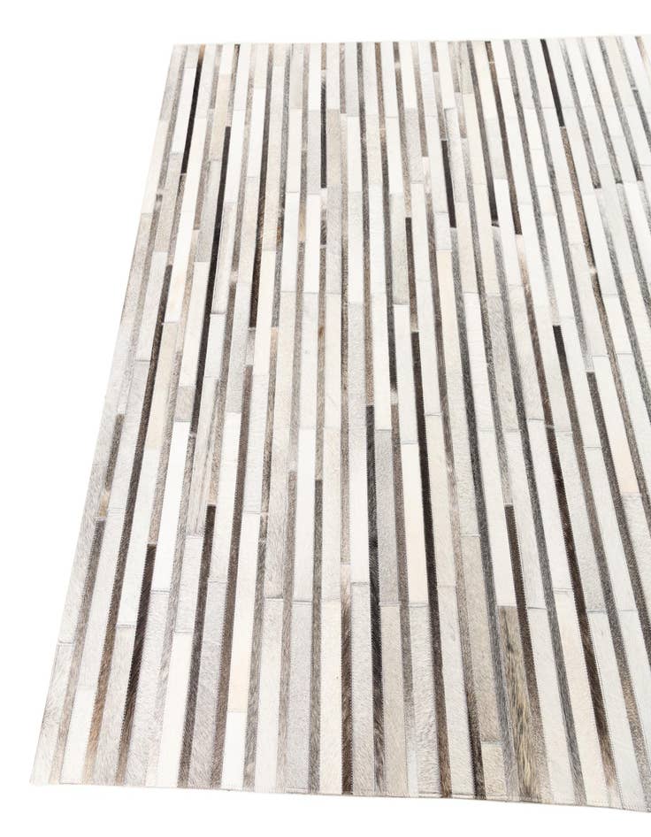 Detail image of  5' x 8' Cowhide Leather Rug