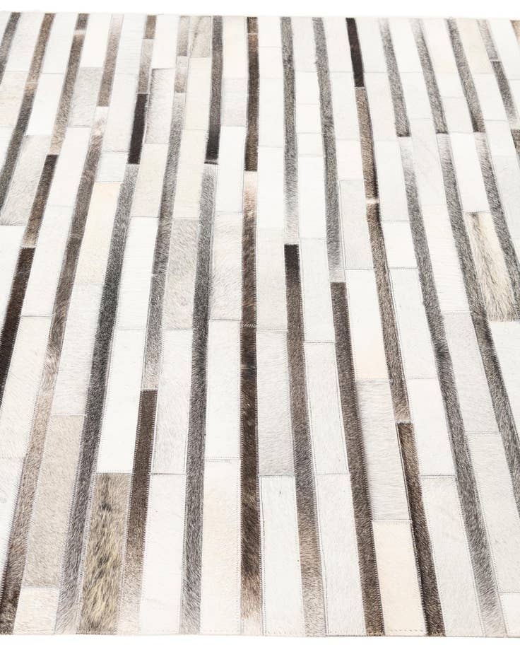 Detail image of  5' x 8' Cowhide Leather Rug