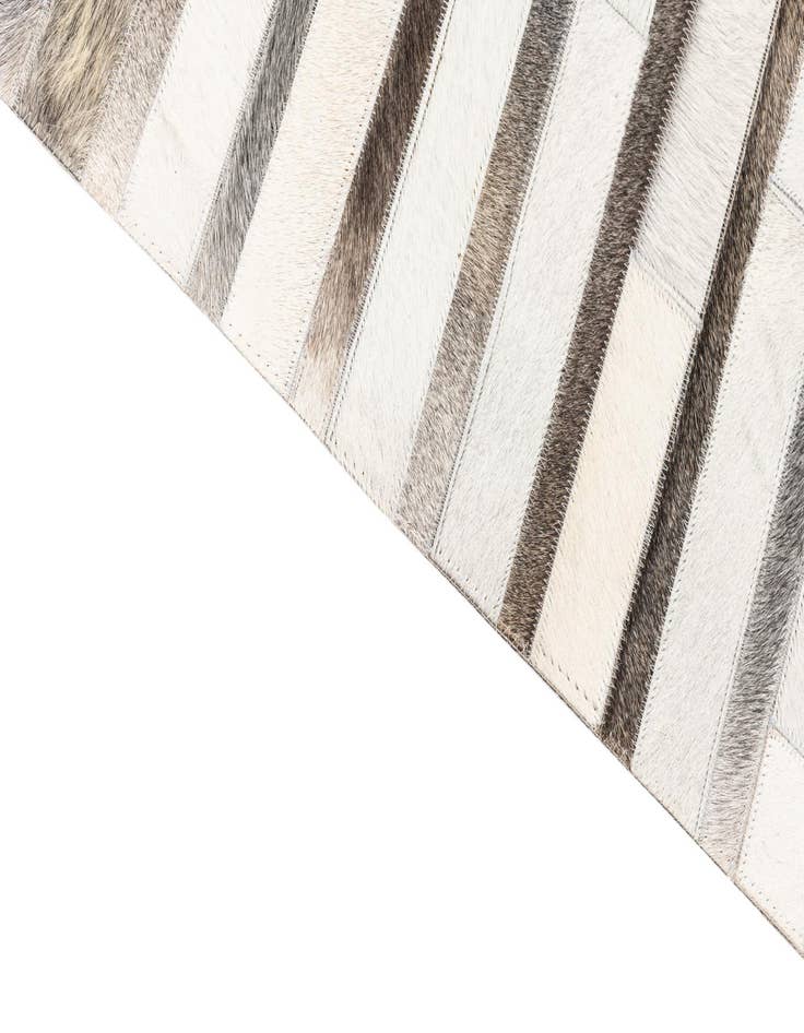 Detail image of  5' x 8' Cowhide Leather Rug