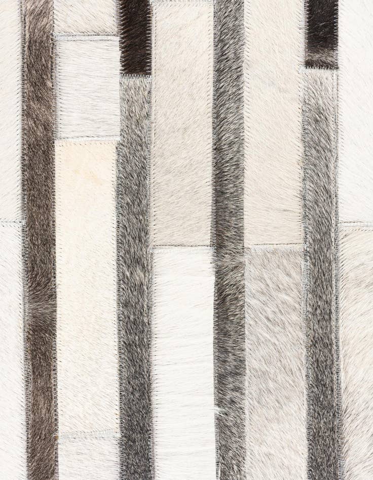 Detail image of  5' x 8' Cowhide Leather Rug