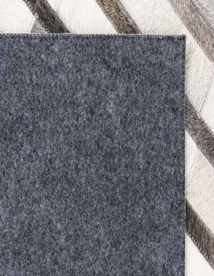 Detail image of  5' x 8' Cowhide Leather Rug