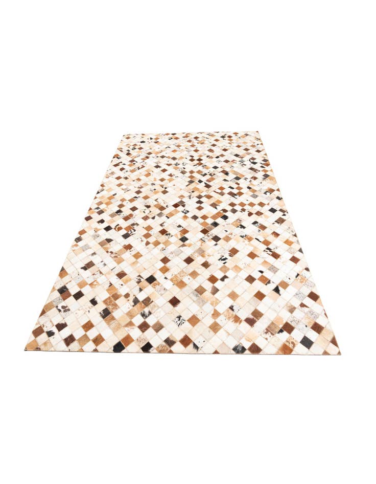 Detail image of  5' x 8' Cowhide Leather Rug