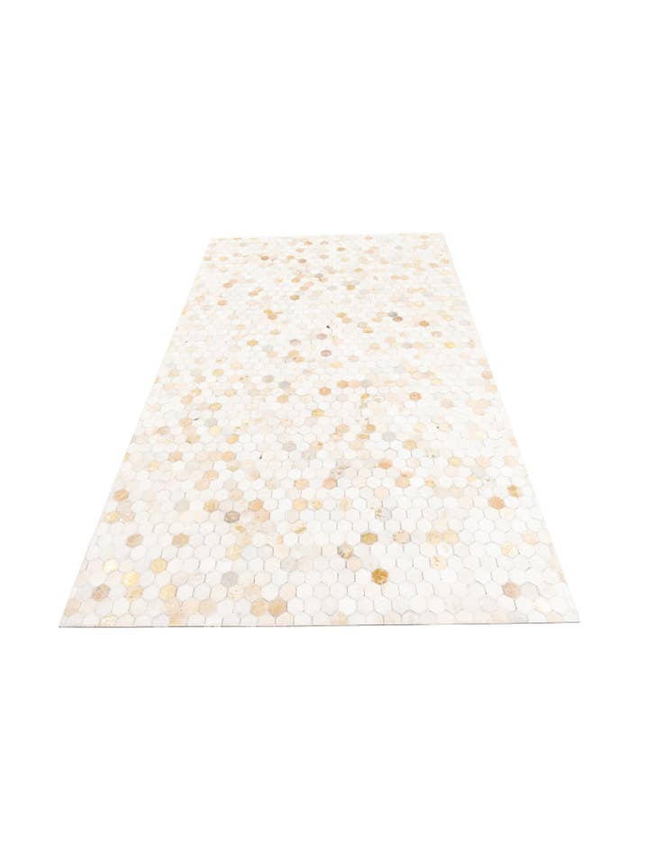 Detail image of  5' x 8' Cowhide Leather Rug