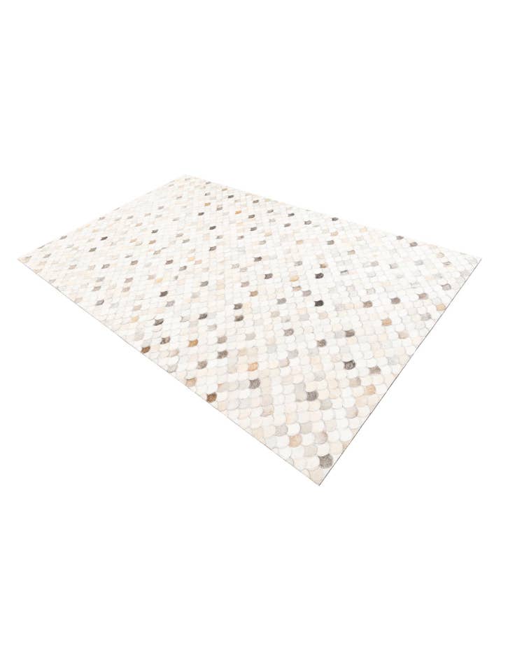 Detail image of  5' x 8' 1 Cowhide Leather Rug