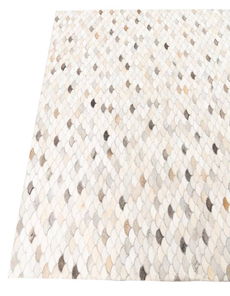 Detail image of  5' x 8' 1 Cowhide Leather Rug