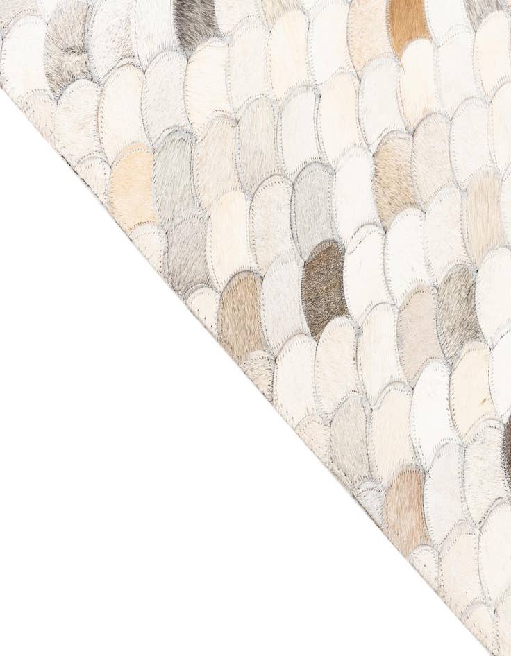 Detail image of  5' x 8' 1 Cowhide Leather Rug