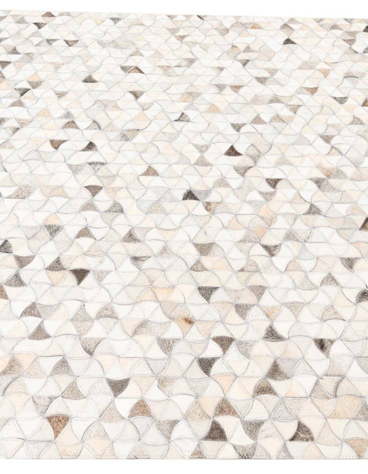 Detail image of  5' x 8' 1 Cowhide Leather Rug