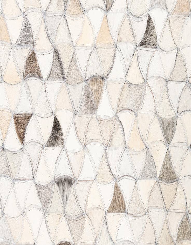 Detail image of  5' x 8' 1 Cowhide Leather Rug