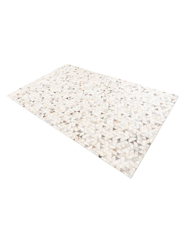 Detail image of  4' 10 x 7' 10 Cowhide Leather Rug