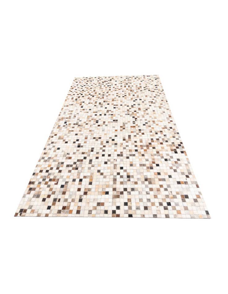 Detail image of  5' x 8' 1 Cowhide Leather Rug