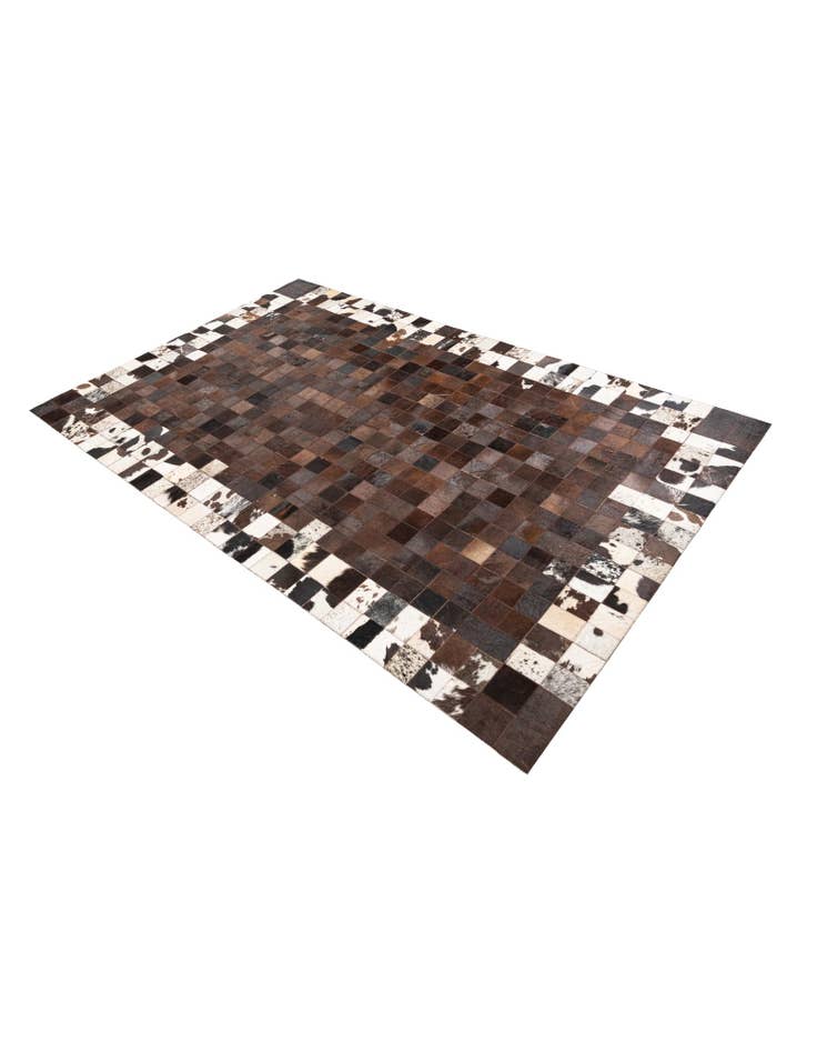 Detail image of  5' x 8' Cowhide Leather Rug