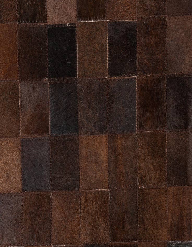 Detail image of  5' x 8' Cowhide Leather Rug