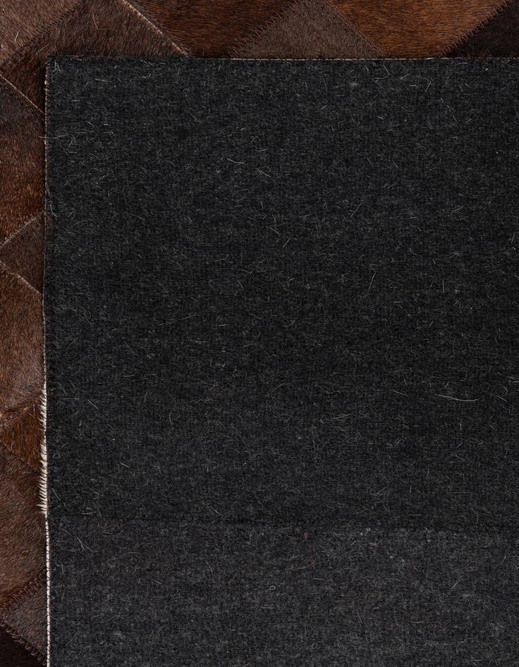 Detail image of  5' x 8' Cowhide Leather Rug