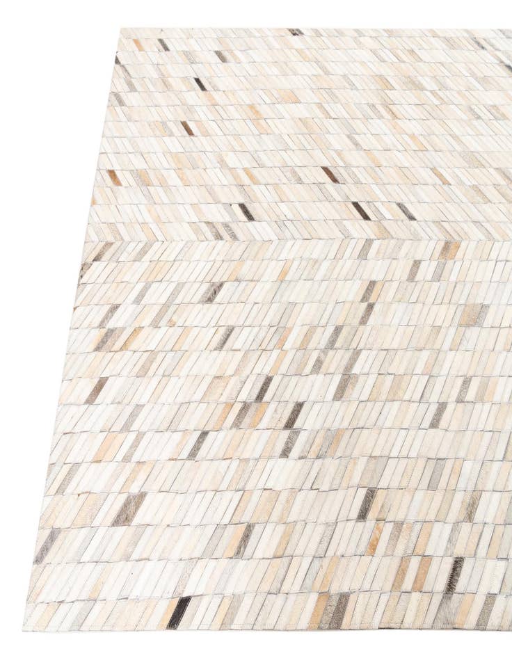 Detail image of  5' x 8' Cowhide Leather Rug