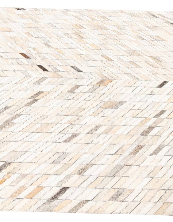 Detail image of  5' x 8' Cowhide Leather Rug