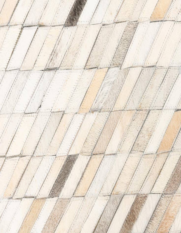 Detail image of  5' x 8' Cowhide Leather Rug