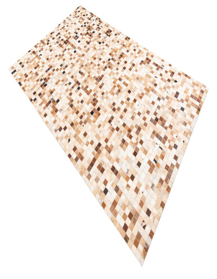 Detail image of  5' x 8' 1 Cowhide Leather Rug