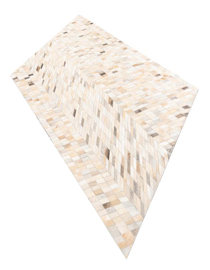 Detail image of  5' x 8' Cowhide Leather Rug