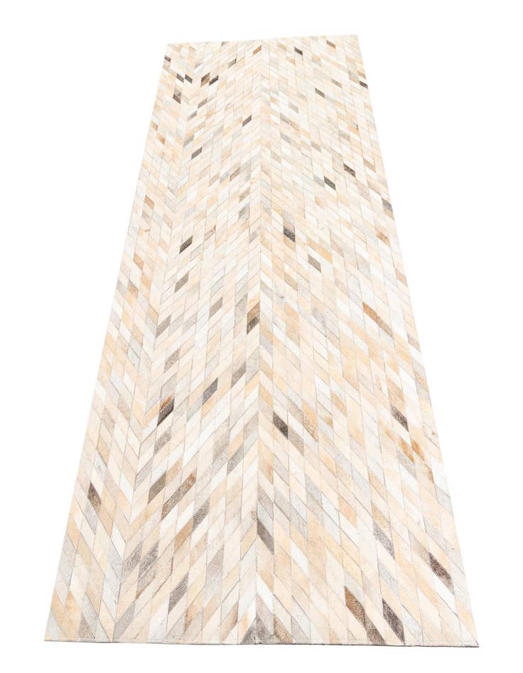 Detail image of  5' x 8' Cowhide Leather Rug