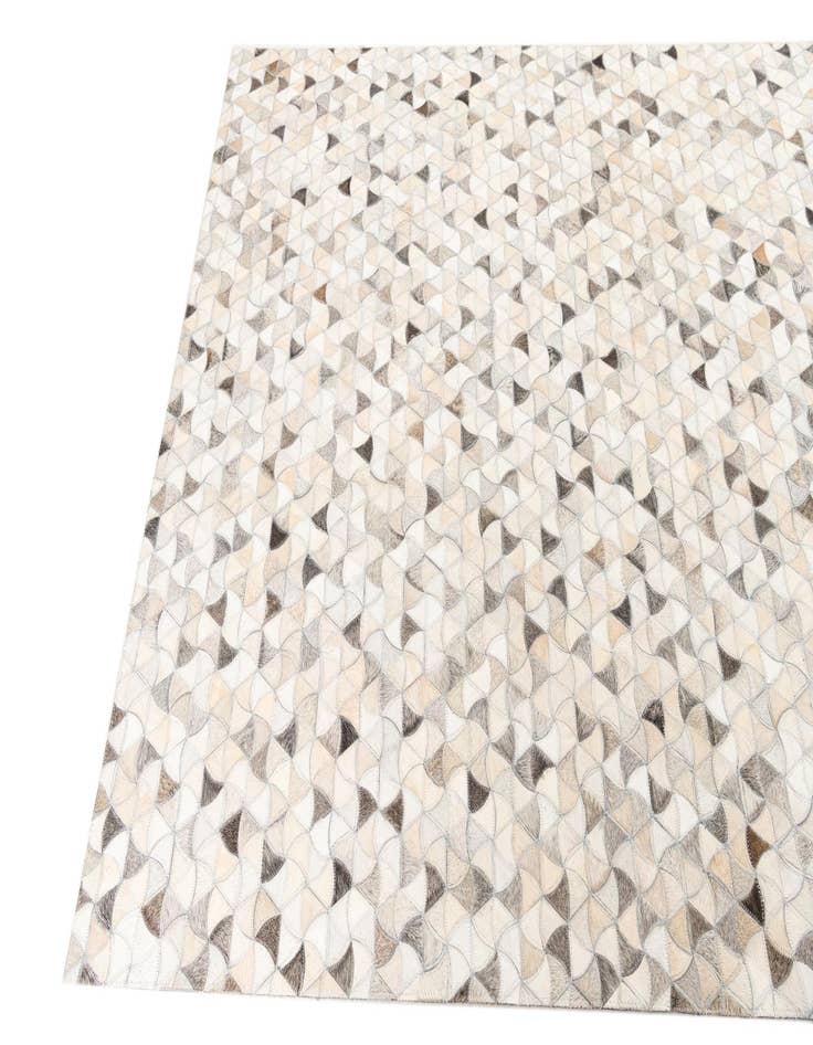 Detail image of  5' x 8' Cowhide Leather Rug