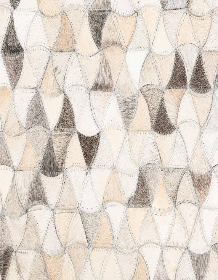 Detail image of  5' x 8' Cowhide Leather Rug
