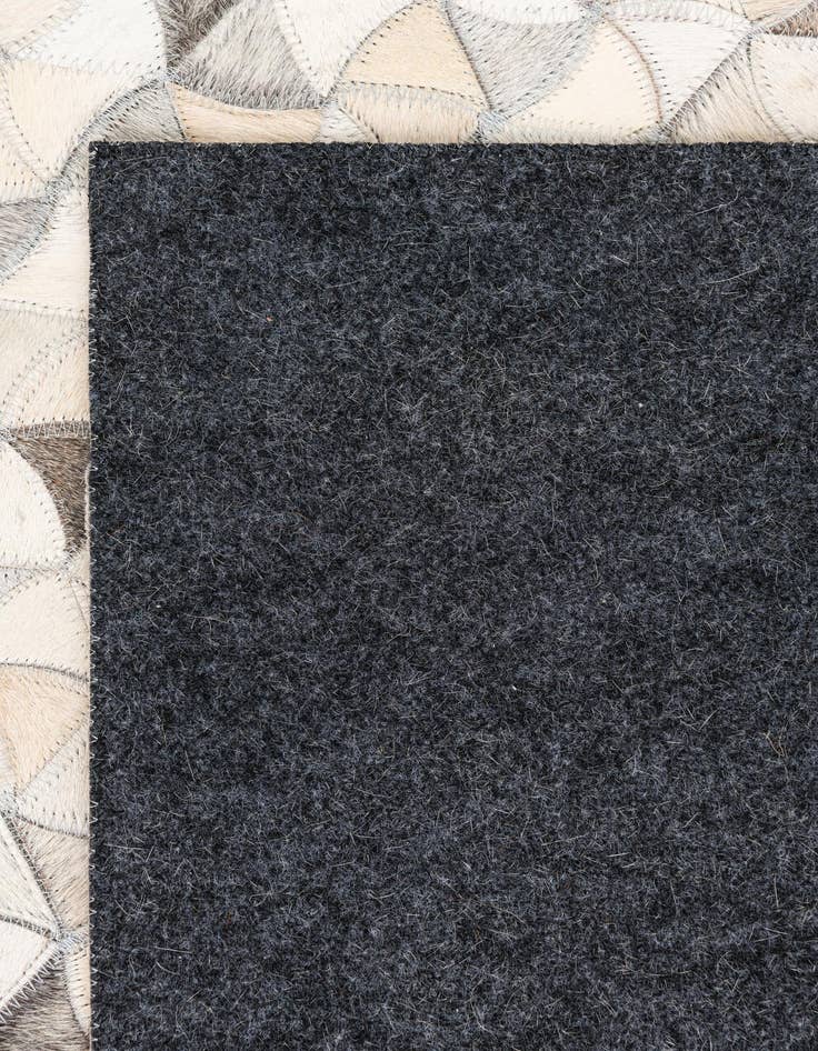 Detail image of  5' x 8' Cowhide Leather Rug