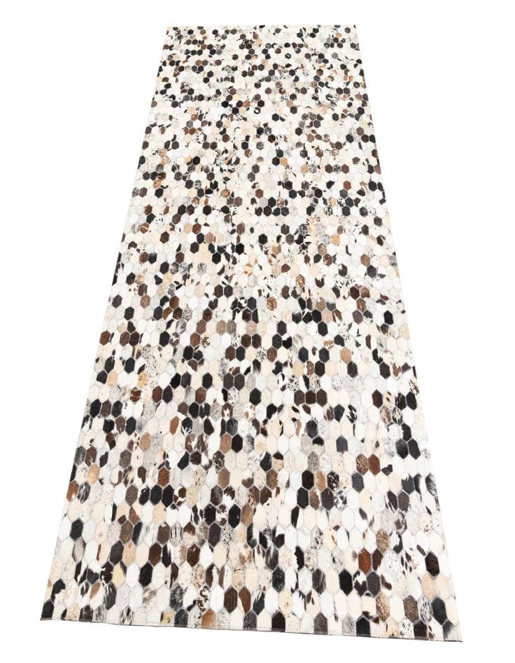 Detail image of  5' x 8' Cowhide Leather Rug