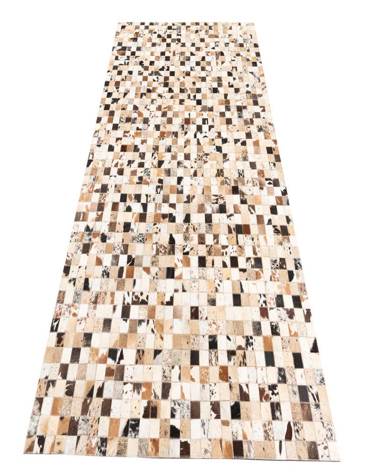 Detail image of  5' x 8' Cowhide Leather Rug