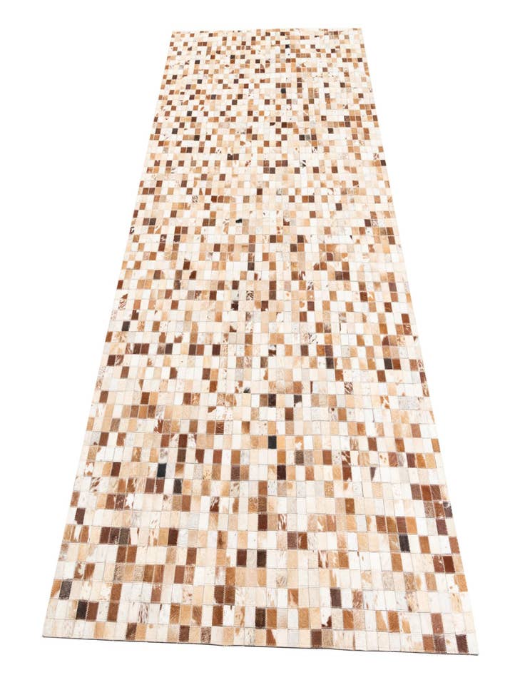 Detail image of  5' x 8' 1 Cowhide Leather Rug