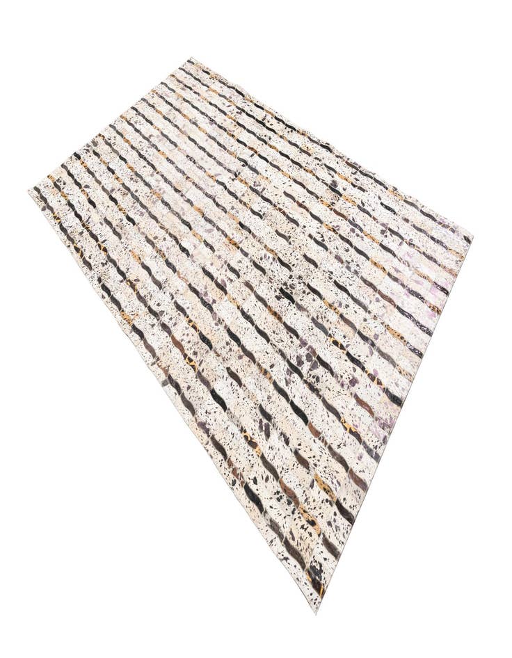 Detail image of  5' x 8' Cowhide Leather Rug