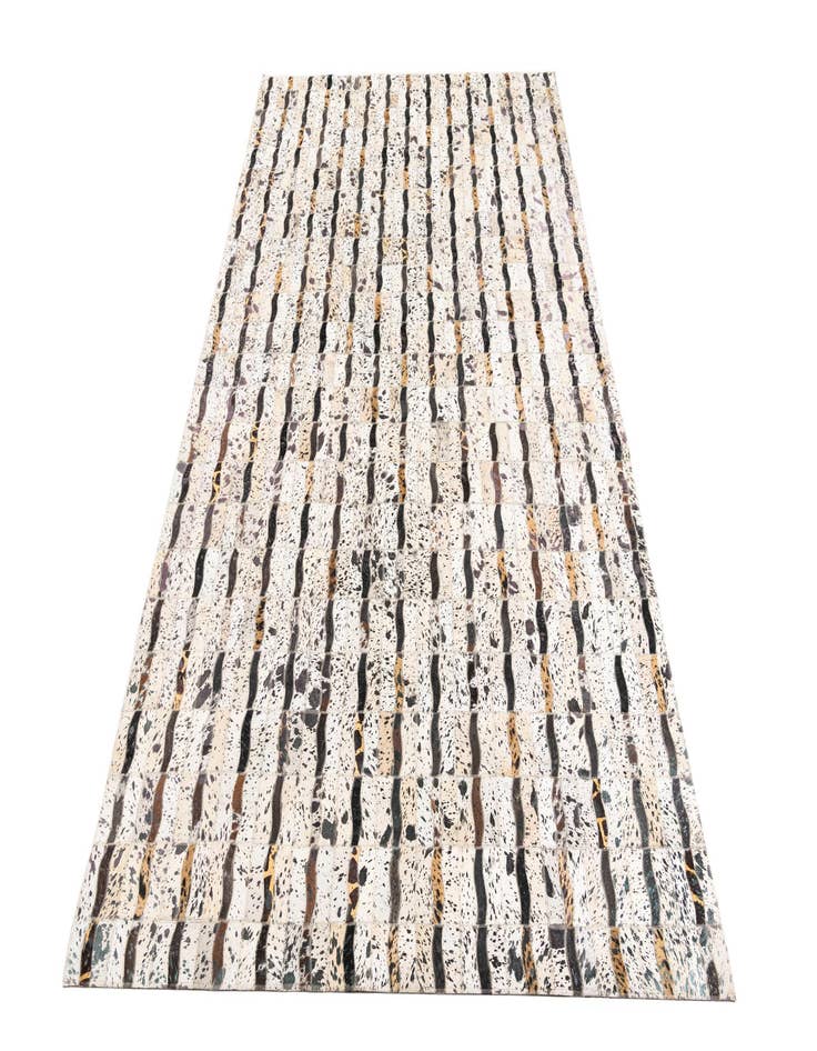 Detail image of  5' x 8' Cowhide Leather Rug