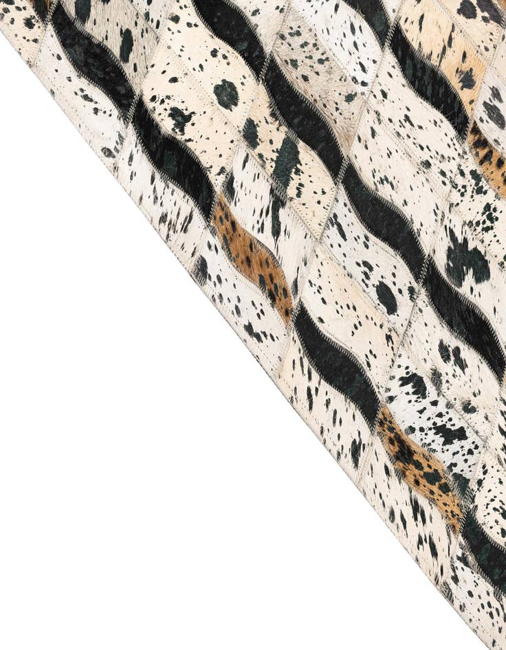 Detail image of  5' x 8' Cowhide Leather Rug