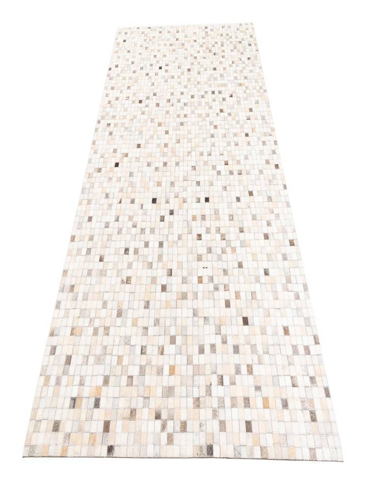 Detail image of  5' 1 x 8' Cowhide Leather Rug