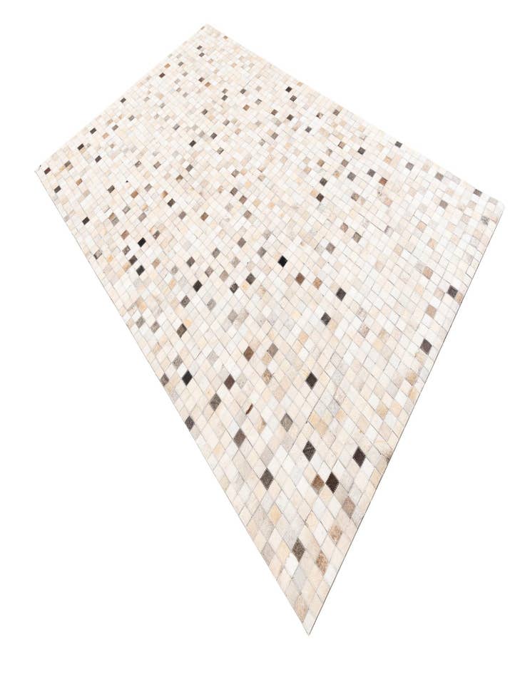 Detail image of  5' x 8' Cowhide Leather Rug