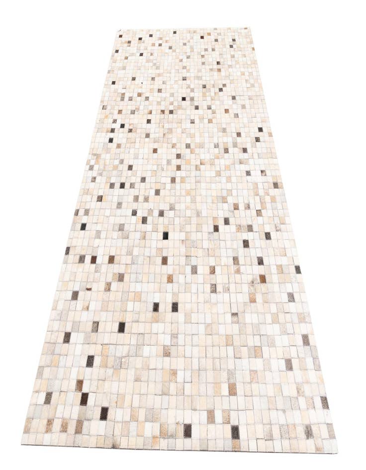 Detail image of  5' x 8' Cowhide Leather Rug