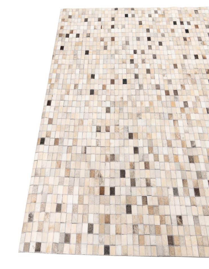 Detail image of  5' x 8' Cowhide Leather Rug