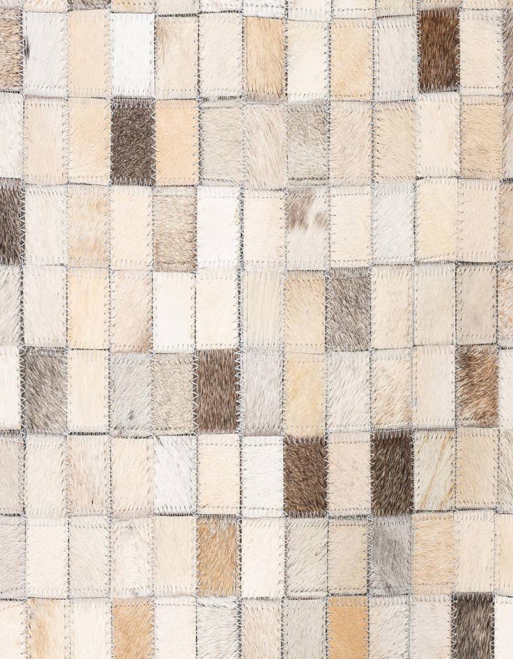 Detail image of  5' x 8' Cowhide Leather Rug