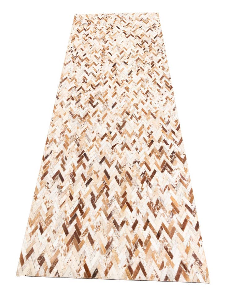 Detail image of  5' x 8' 1 Cowhide Leather Rug