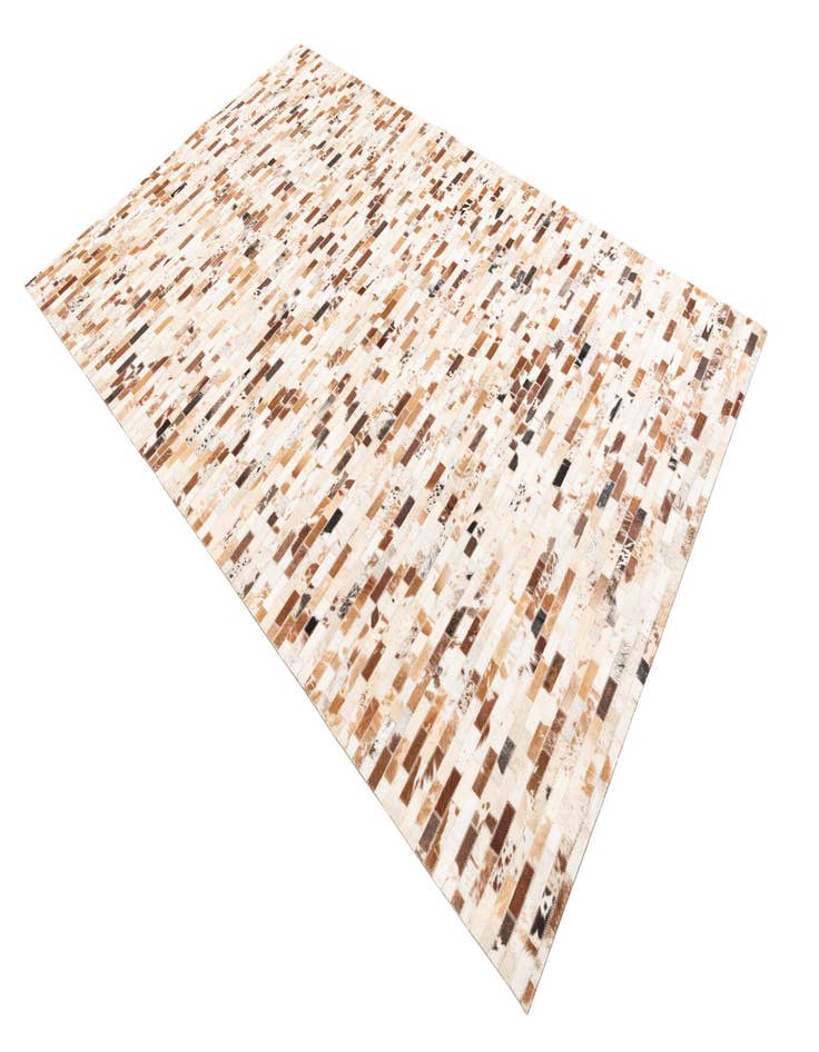 Detail image of  5' x 8' Cowhide Leather Rug