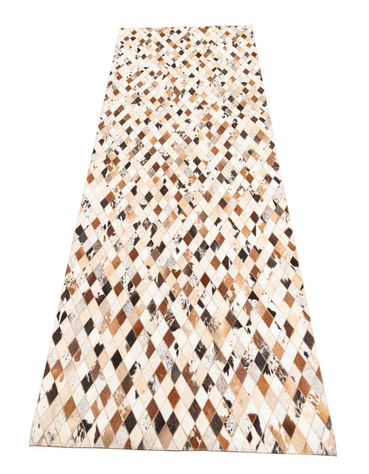 Detail image of  5' x 8' Cowhide Leather Rug