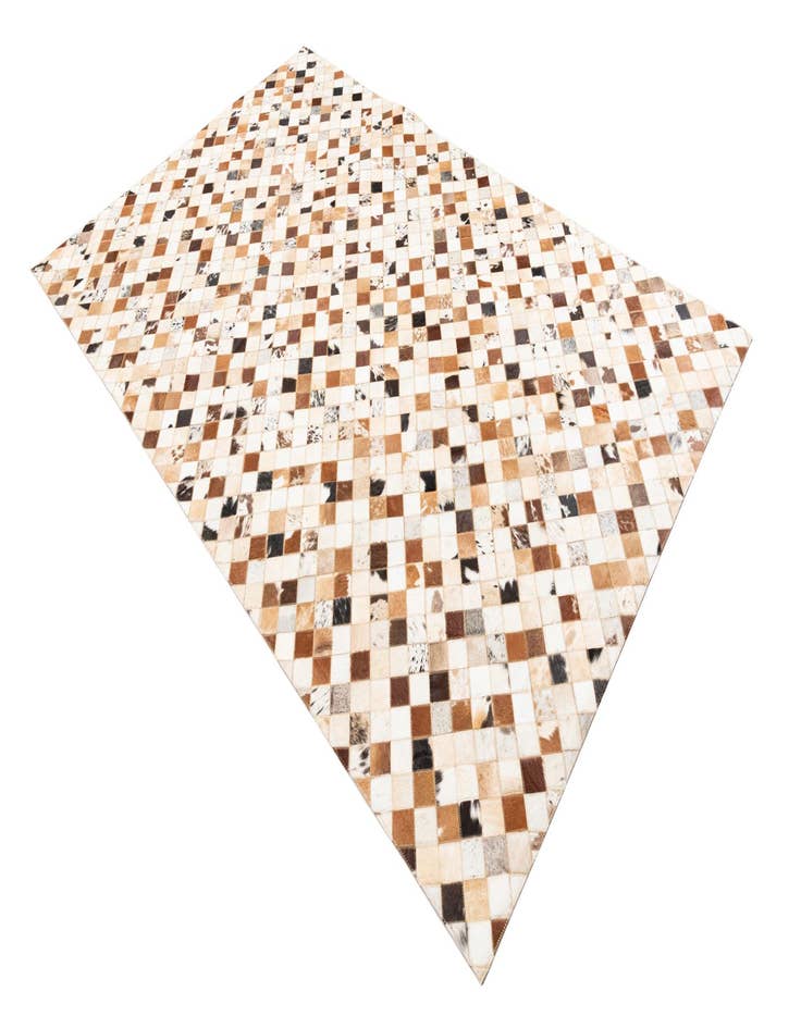 Detail image of  5' x 8' Cowhide Leather Rug