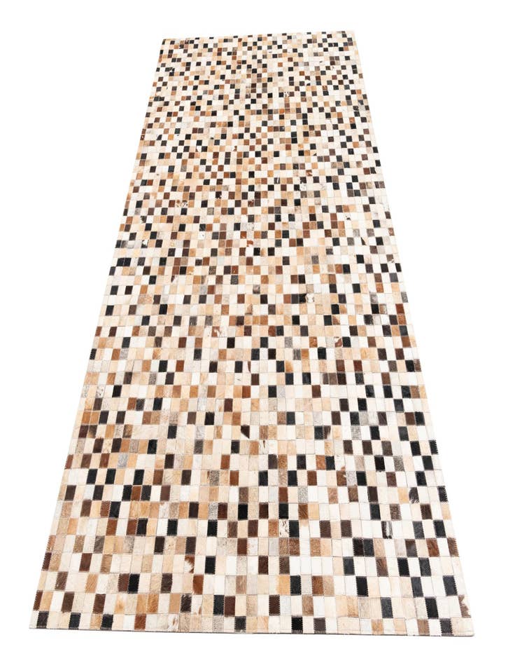 Detail image of  5' x 8' Cowhide Leather Rug