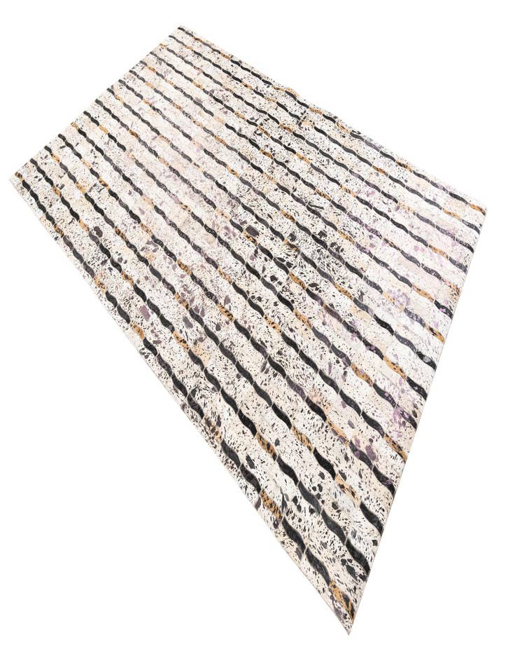 Detail image of  5' x 8' Cowhide Leather Rug