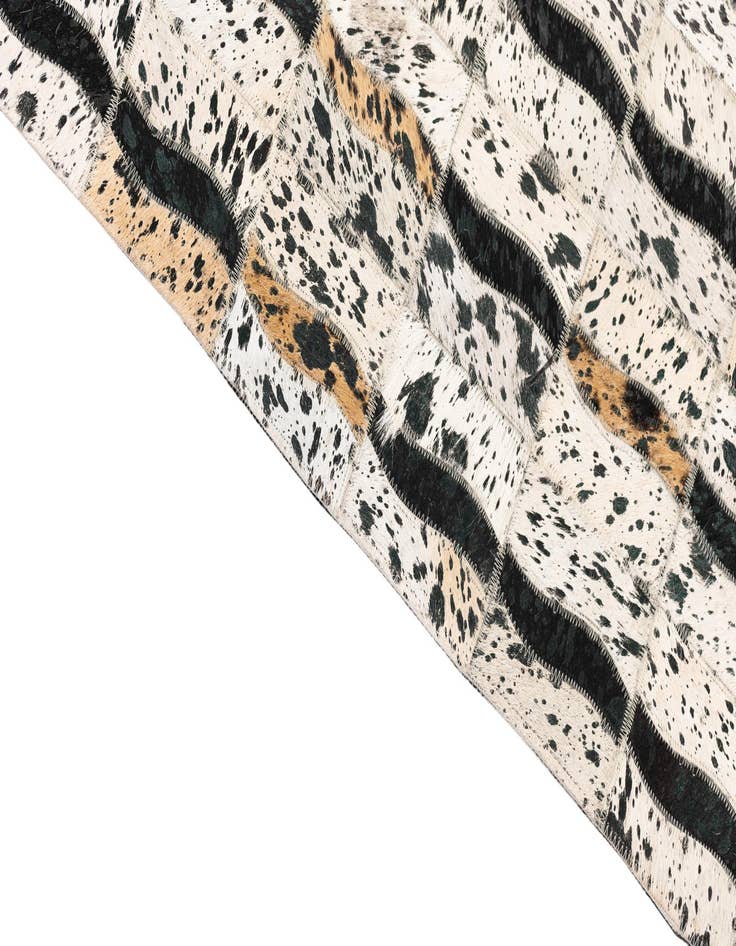 Detail image of  5' x 8' Cowhide Leather Rug