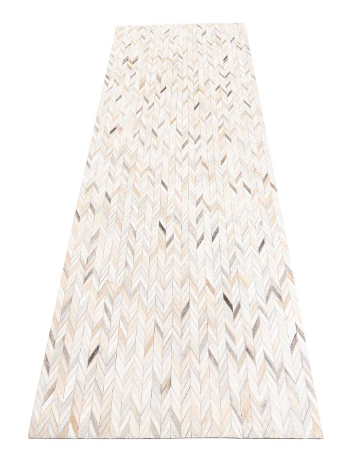 Detail image of  5' x 8' Cowhide Leather Rug