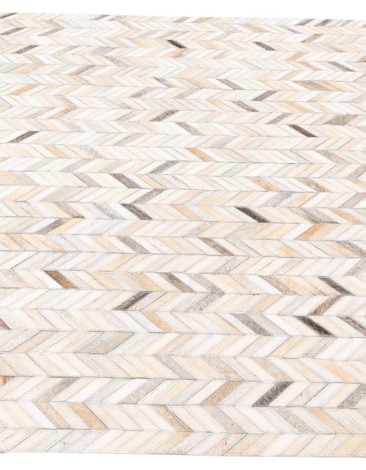 Detail image of  5' x 8' Cowhide Leather Rug