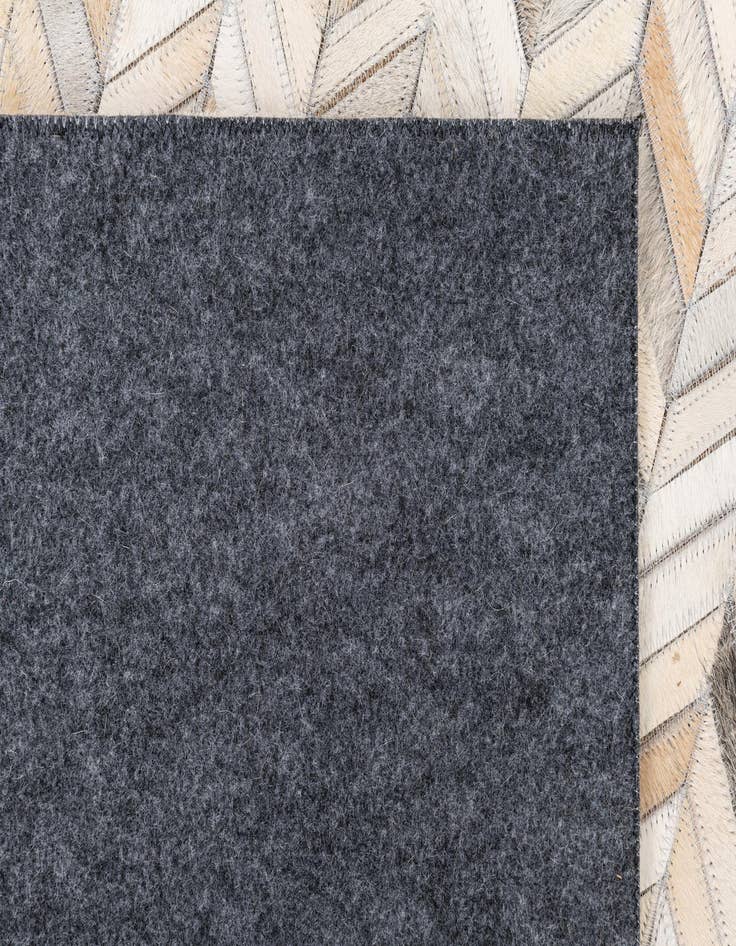 Detail image of  5' x 8' Cowhide Leather Rug