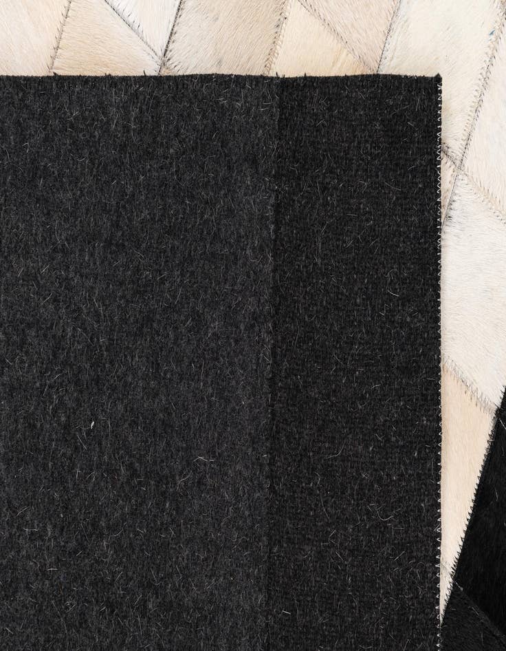 Detail image of  5' x 8' Cowhide Leather Rug